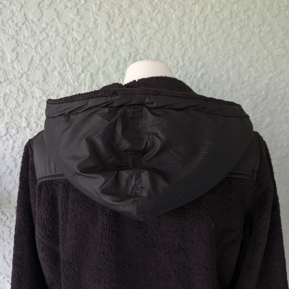 The North Face~OSO Black L/S Hooded Full Zip Fleece Jacket ~ Women Sz M - Picture 5 of 7